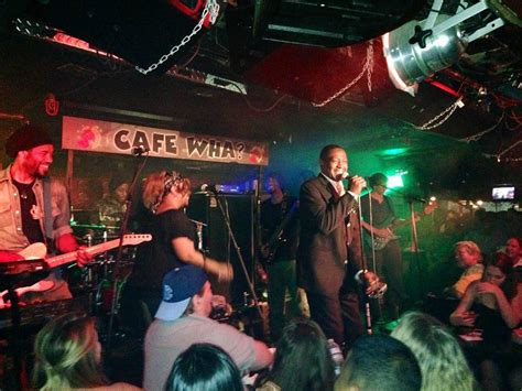 Cafe wha nyc - we loved cafe wha - we saw them in nyc and knew they were the perfect fit for us. mike the band leader was so much fun and super easy going. we had a great time working with them and our guests loved them! D. Dana M. Sent on 11/25/2022. 5 out of 5 rating . 5.0 . Quality of service ...